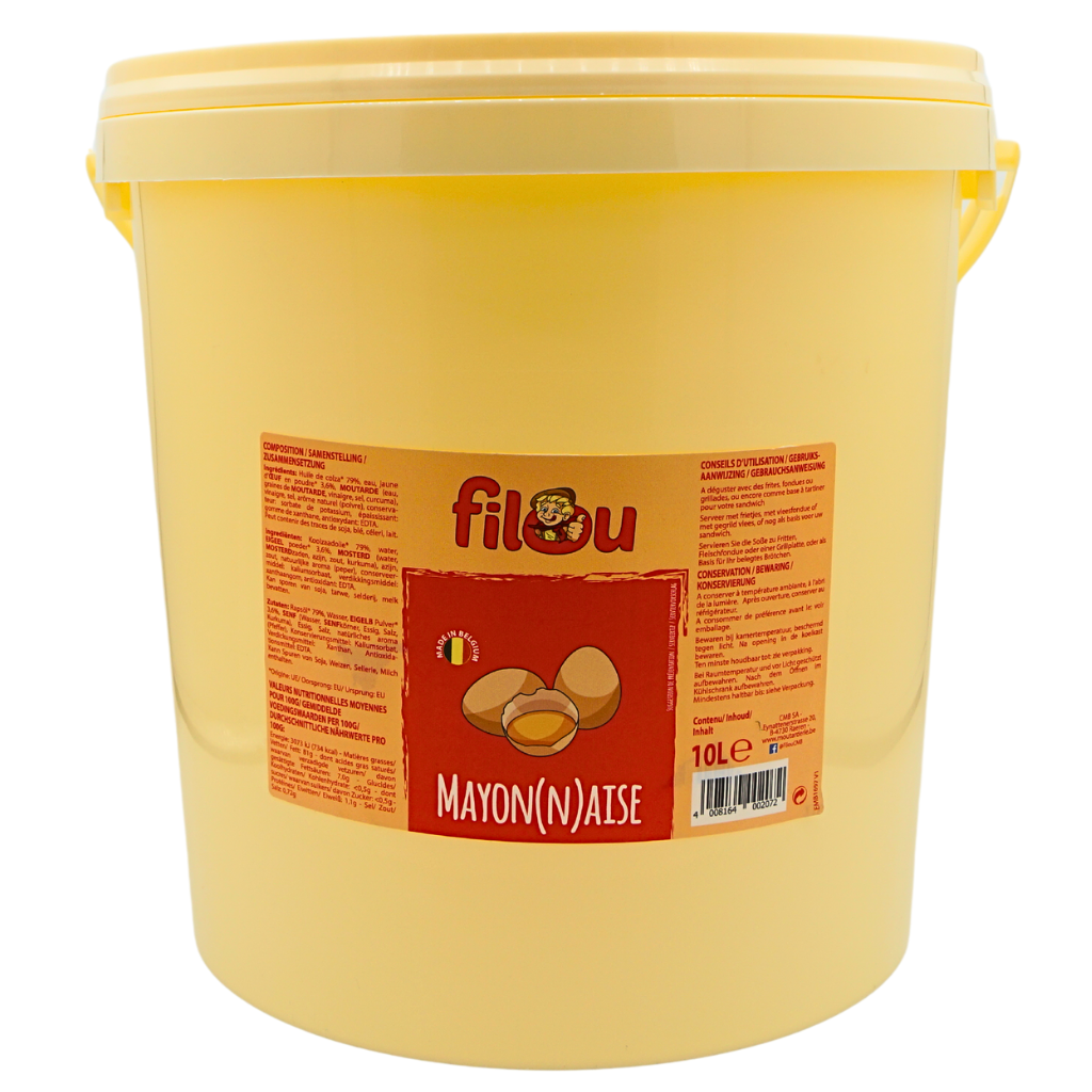 MAYONAISE 80% FILOU  10L