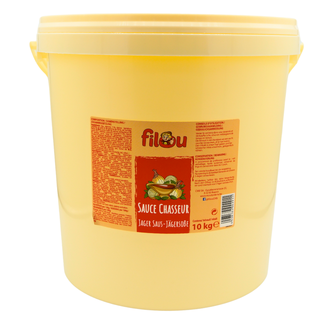 FILOU SAUCE CHASSEUR  10 L