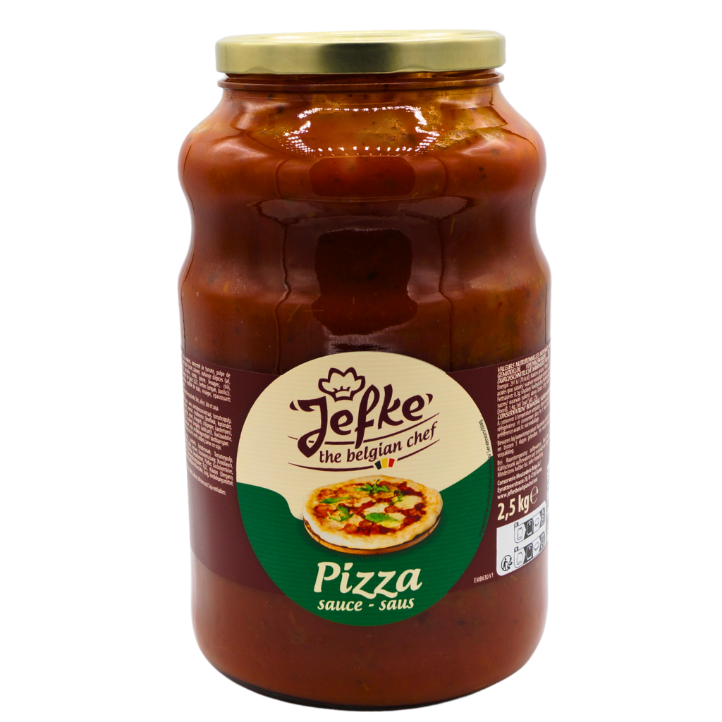 JEFKE PIZZA SAUCE 2,5 KG